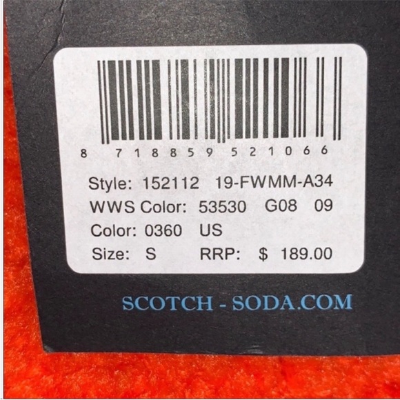 NWT Scotch & Soda Reversible Sherpa Vest - Picture 6 of 15